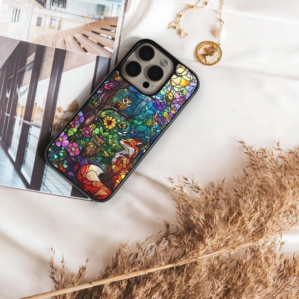 Floral Phone Cover – iPhone 16, 15 Pro, 14, Galaxy S25, S24, S24 Ultra, Pixel 9